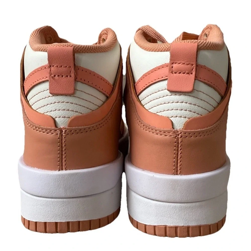Nike Dunk High Up White Crimson Pink Bliss | DH3718-107 Size Women 7